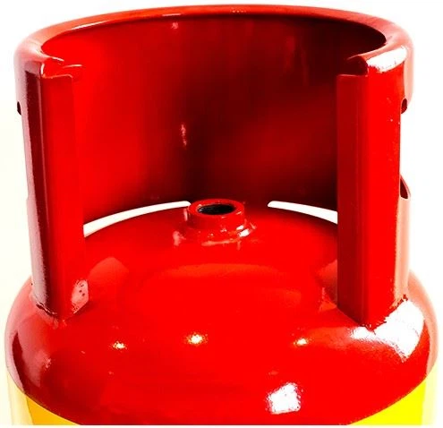 Low Pressure Butane Bottle 27MM Plug Valve LPG Gas Cylinder For Africa