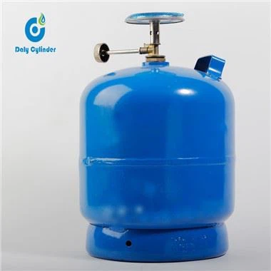 Logotip de color taronja Imprimir cilindre de gas petit butà gas cuina cilindres GLP 5kg cilindres per Nigèria Altres Àfrica